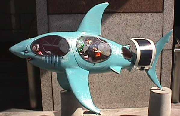 Solar powered shark.