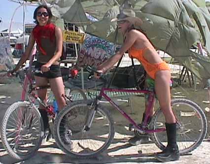 Women On Bicycles