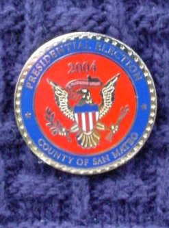 Seal with eagle for 2004 election.