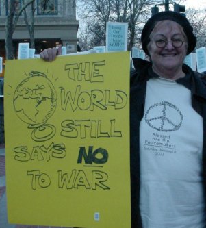 The world still says no to war!