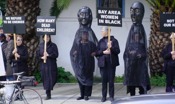 Detail from the women in black picture.