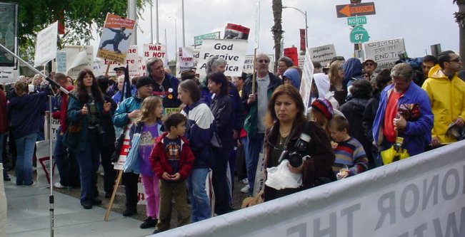 Many people listen to what is being said by those who had lost their loved ones.