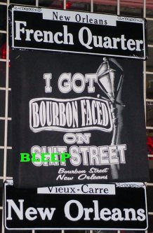 I got Burbon Faced on BLEEP Street!