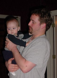 Father and son.