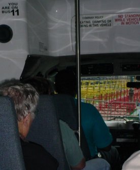 You are on Bus 11.